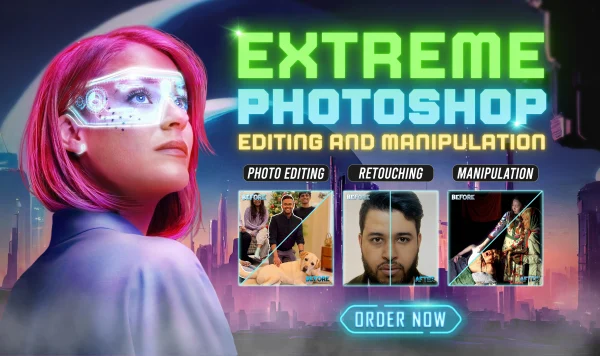 Adobe Photoshop Editing and Retouching, Photo Manipulation
