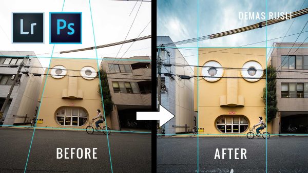 Do architectural photoshop editing and retouching